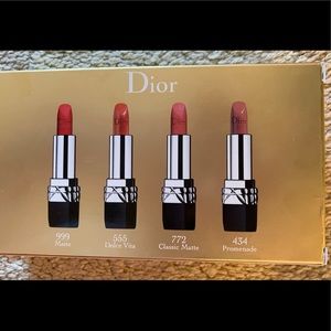 Dior Rouge Mini Lipstick Set (BrandNew!NeverUsed!)